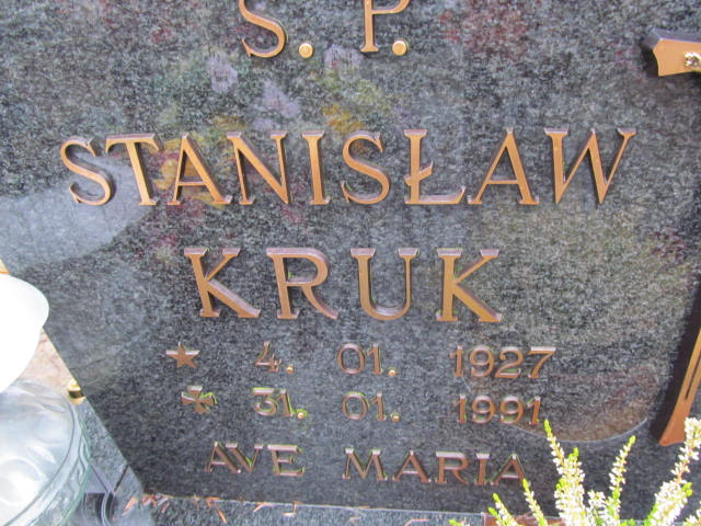 Stanisław Kruk 1927 Dygowo - Grobonet - Wyszukiwarka osób pochowanych