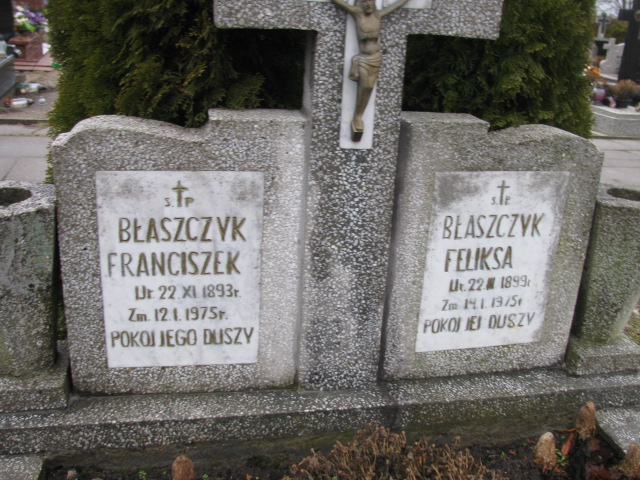 Franciszek Błaszczyk 1893 Dygowo - Grobonet - Wyszukiwarka osób pochowanych