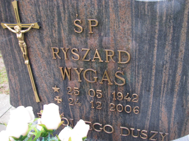 Ryszard Wygaś 1942 Dygowo - Grobonet - Wyszukiwarka osób pochowanych